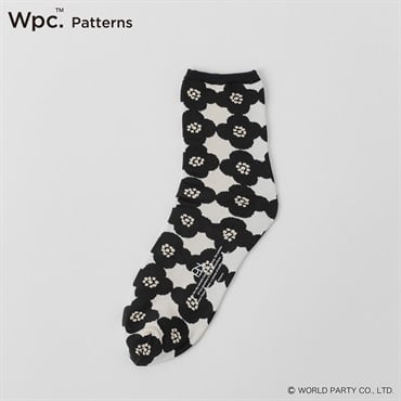 Wpc. Patterns クルー丈 ピオニー 吸水速乾 レディス