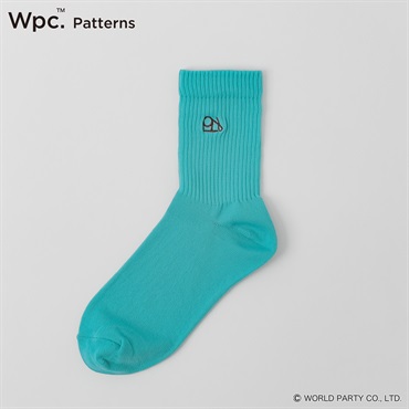 Wpc. Patterns クルー丈 リブ 水滴はじきやすい レディス