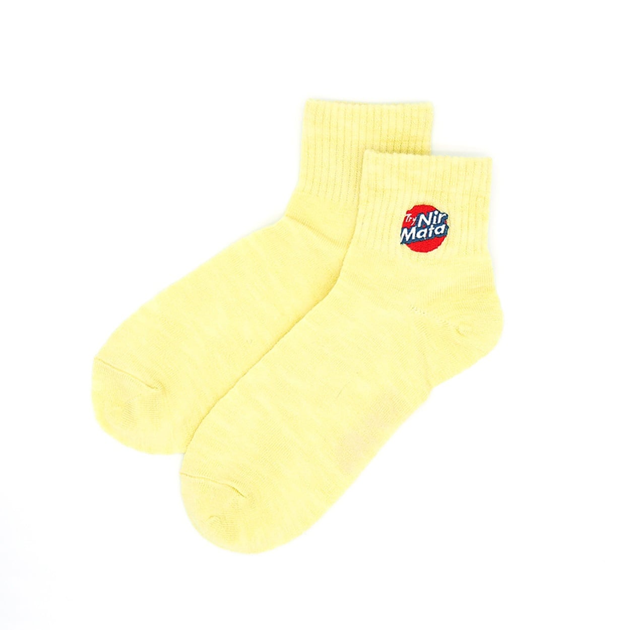 NIRMATA BASIC 丸ワッペン刺繍ショート丈ソックス レディス | イオン
