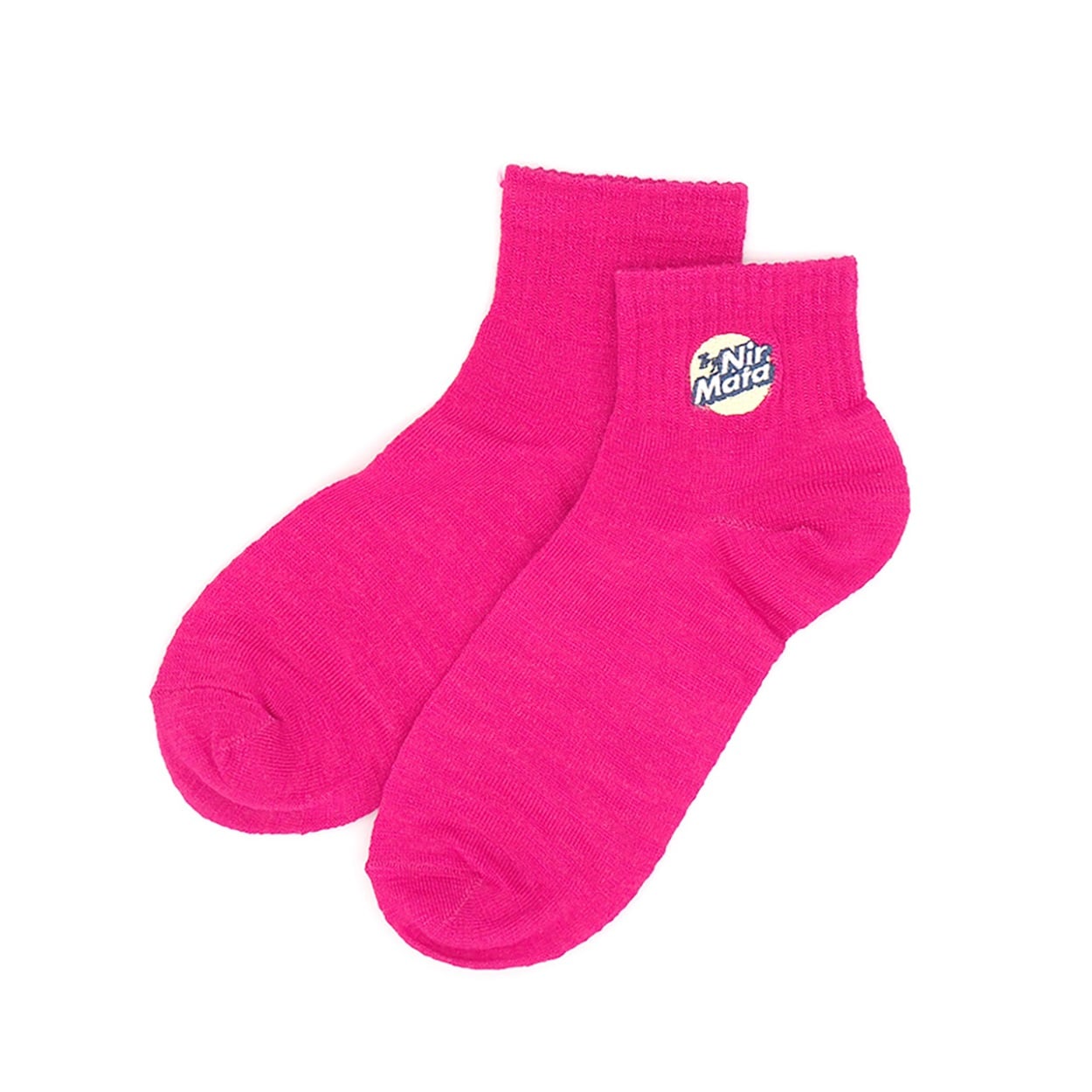 NIRMATA BASIC 丸ワッペン刺繍ショート丈ソックス レディス | イオン