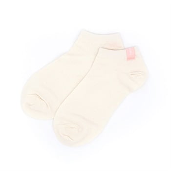 NIRMATA BASIC ラメ糸ピスネームスニーカー丈ソックス レディス(オフ-23-25CM)