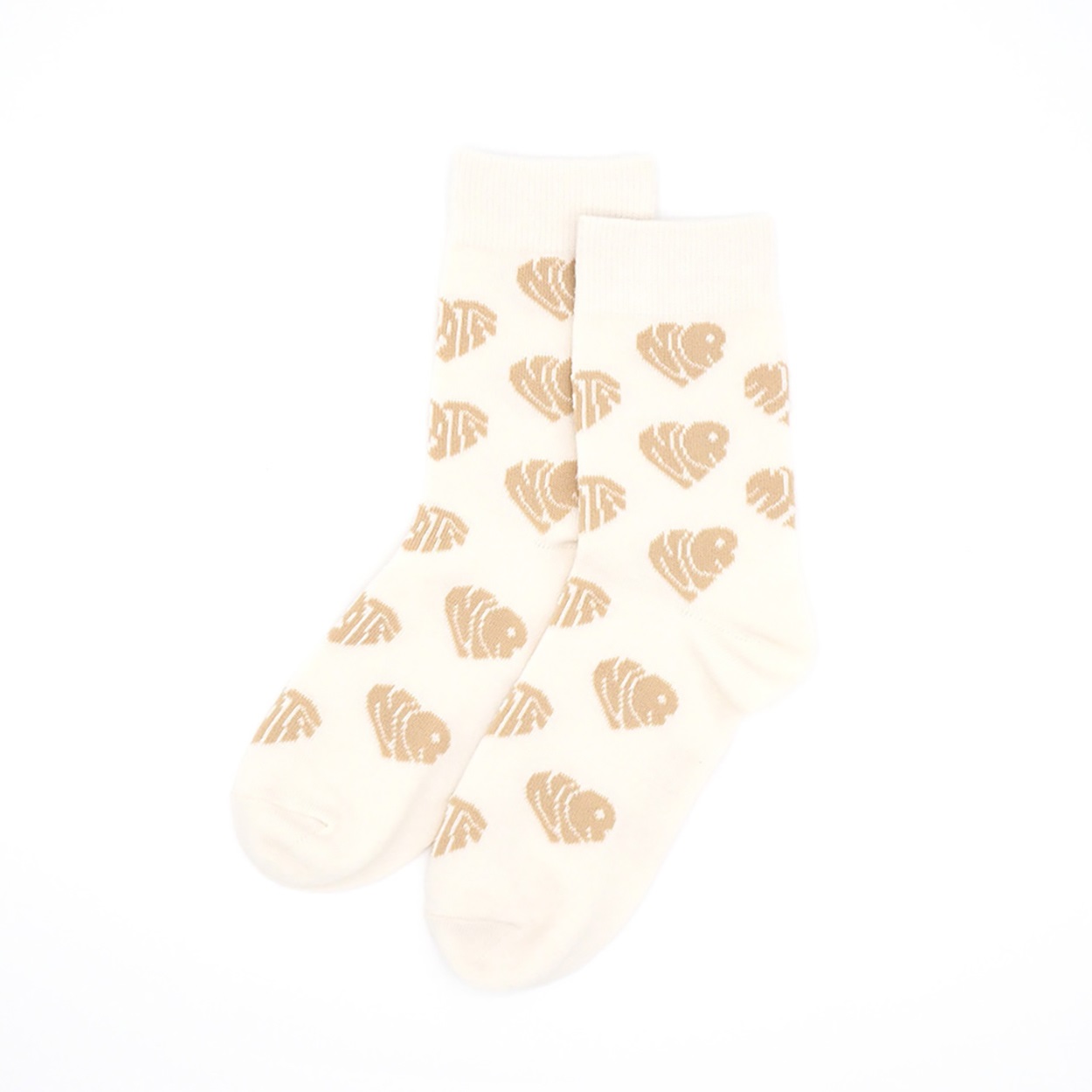 NIRMATA GRAPHIC ハート総柄ハーフ丈ソックス レディス | イオン