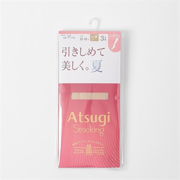 ストッキング アツギストッキング引きしめ夏 ひざ下 レディス