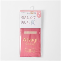 ストッキング アツギストッキング引きしめ夏 ひざ下 レディス(シアベージュ-22-25CM)