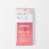 ストッキング アツギストッキング引きしめ夏 ひざ下 レディス(ヌーディベージュ-22-25CM)
