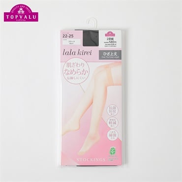 なめらかひざ上丈２足組 レディス トップバリュ lala kirei(ララキレイ)