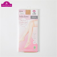 なめらかひざ上丈２足組 レディス トップバリュ lala kirei(ララキレイ)(ナチュラルベ－ジュ-22-25CM)