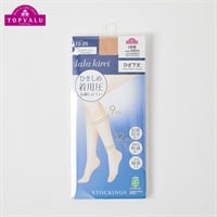 着圧ひざ下丈２足組 レディス トップバリュ lala kirei(ララキレイ)(クリアベ－ジュ-22-25CM)