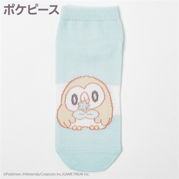 ポケピース スニーカー丈ソックス モクロー レディス
