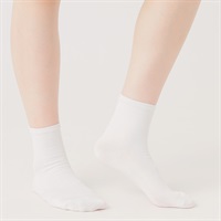 ココピタさらっと実感 無地 クルー丈 レディス(オフ-23-25CM)