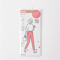 満足 伝線しにくいノンラン設計 ひざ下丈ストッキング レディス(コイベ－ジュ-22-25CM)