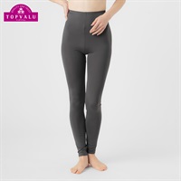 吸汗レギンス 10分丈 レディス トップバリュ PEACE FIT(ピースフィット)(チャコ－ルグレ－-S)