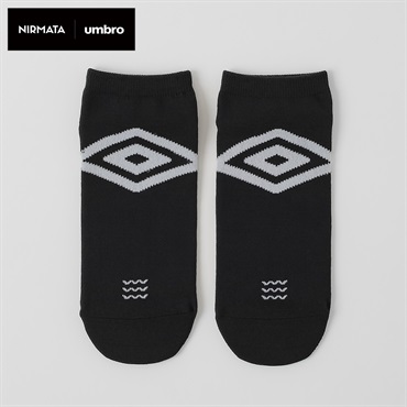 NIRMATA×umbroコラボソックス ビッグロゴスニーカー丈 レディス