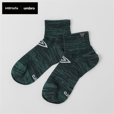 NIRMATA×umbroコラボソックス ストライプショート丈 レディス
