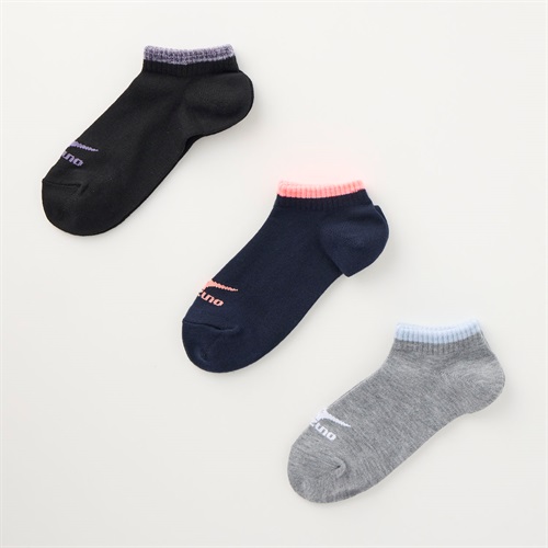 mizuno(ミズノ) 3足組スニーカー 引き揃え レディス