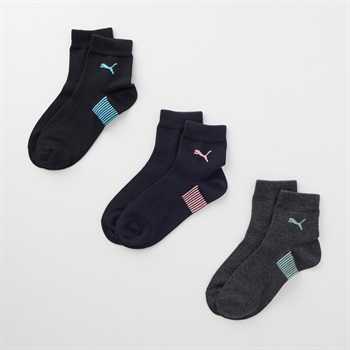PUMA(プーマ) くちゴムゆったりソフトフィットソックス3足組 レディス(セットアソート-23-25CM)