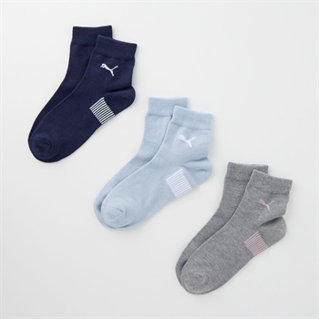PUMA(プーマ) くちゴムゆったりソフトフィットソックス3足組 レディス(セットアソート-23-25CM)