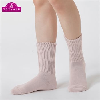パイル無地ソックス レディス トップバリュ CELLIANT(セリアント)(ピンク-23-25CM)