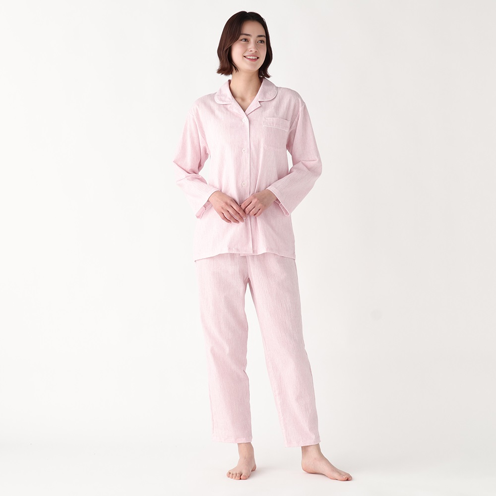 2025年春夏 新色追加】マシュマロガーゼメンズパジャマシャツ