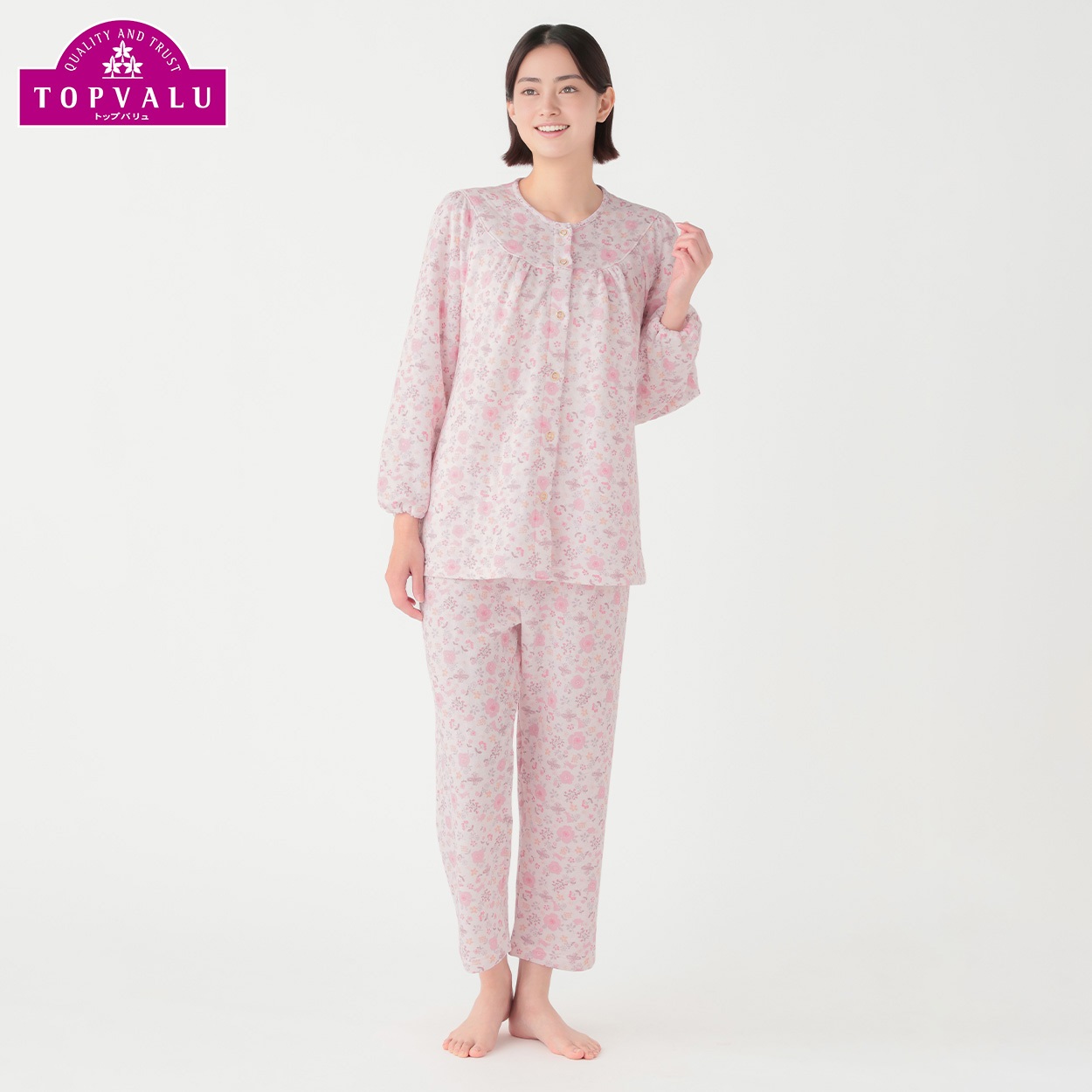 日本製ソフトキルトパジャマ プチサイズ レディス | イオンスタイル