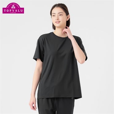 EXセリアント ウェア  ルームウエア（ルーム半袖Tシャツ） レディス トップバリュ CELLIANT(セリアント)(クロ-M)