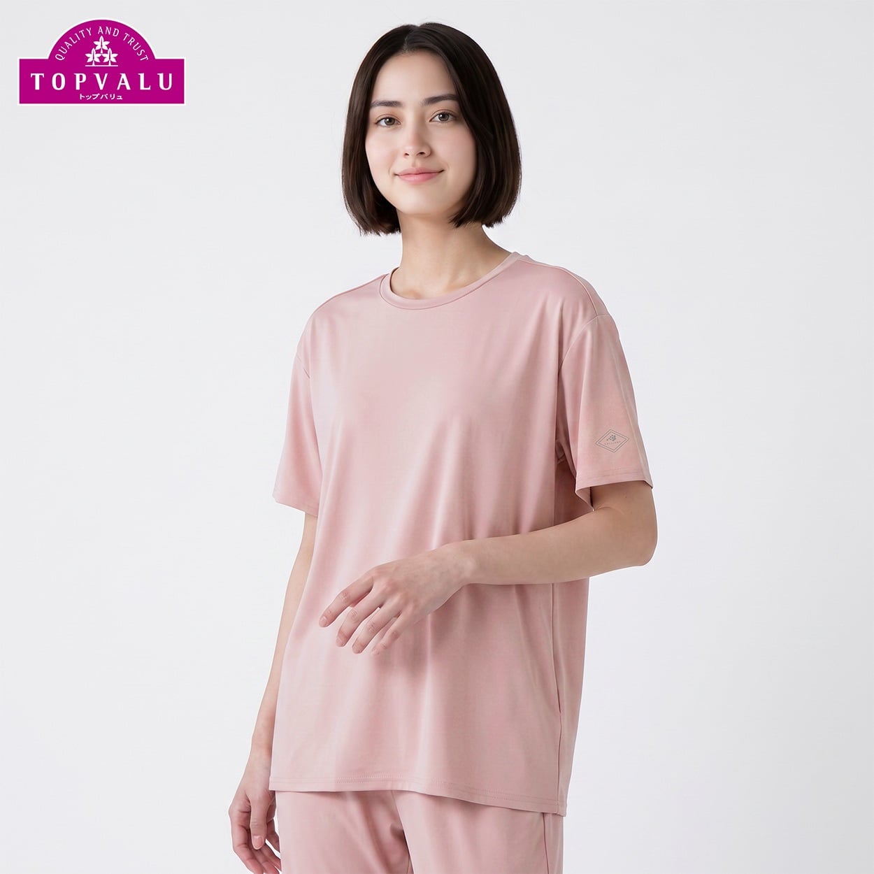 EXセリアント ウェア ルームウエア（ルーム半袖Tシャツ） レディス トップバリュ CELLIANT(セリアント)(ウスアカ-XL)