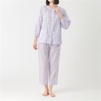 GUNZE(グンゼ) 睡眠工房楊柳フェミニンパジャマプチサイズ レディス(ウスムラサキ-SP)