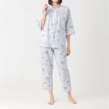 GUNZE(グンゼ) 睡眠工房ミニ空羽フェミニン7分袖パジャマ レディス