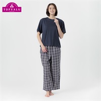 上下異素材ルームセット 半袖 レディス トップバリュ PEACE FIT(ピースフィット)(コイアオ-S)