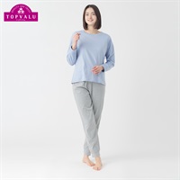 コットン100％ ルームセット レディス (hk)(ウスアオ-S)