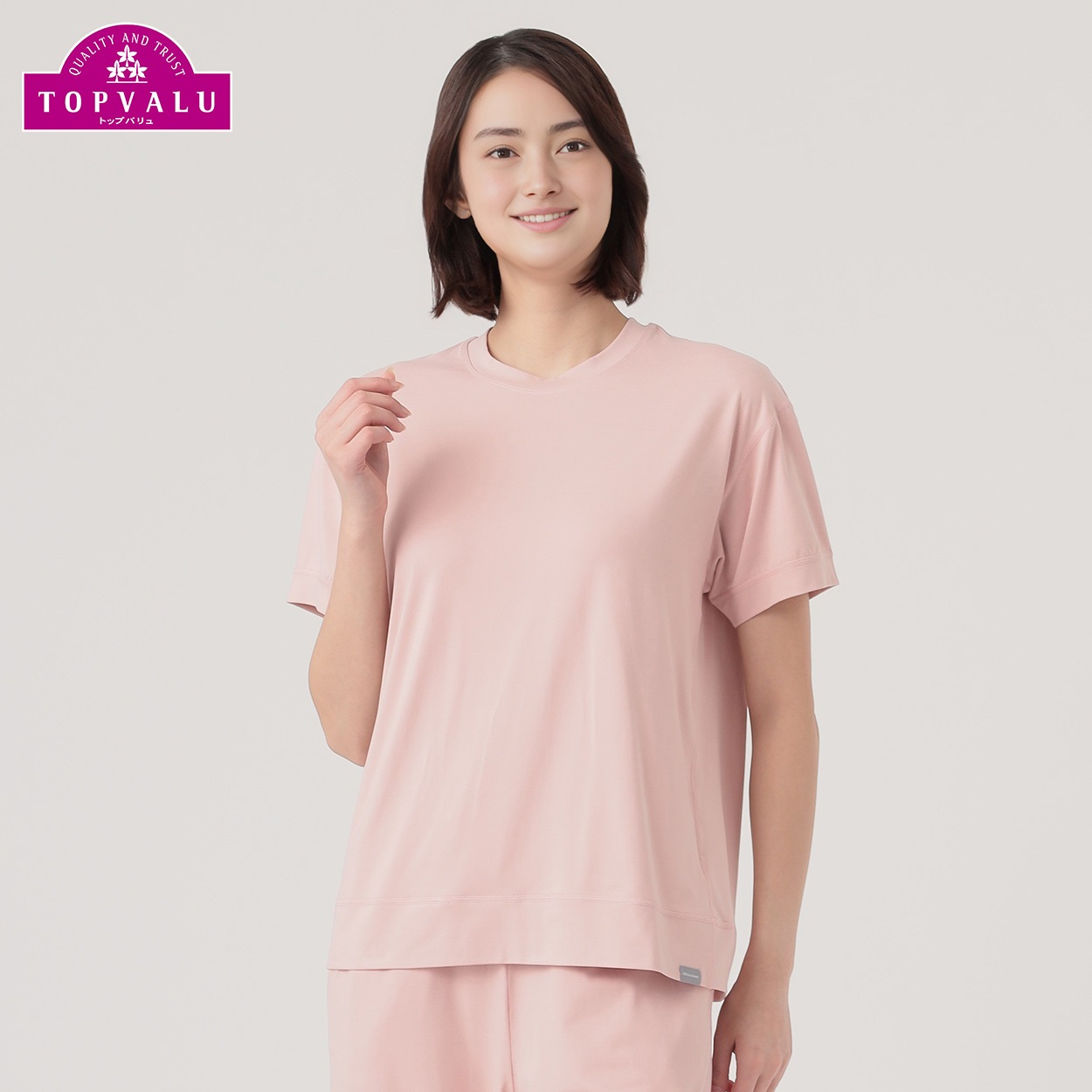 ソフトベア天竺半袖Tシャツ レディス トップバリュ CELLIANT(セリアント)(Ａウスアカ-M)