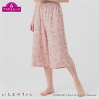 いしよわちゃん ゆる～むパンツ7分丈 レディス(ウスアカ-S)