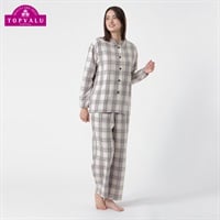 あたたか起毛パジャマ レディス トップバリュ PEACE FIT(ピースフィット)(ウスクロ-S)