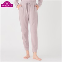 裏毛ロングパンツ レディス トップバリュ CELLIANT(セリアント)(スモーキーピンク-M)
