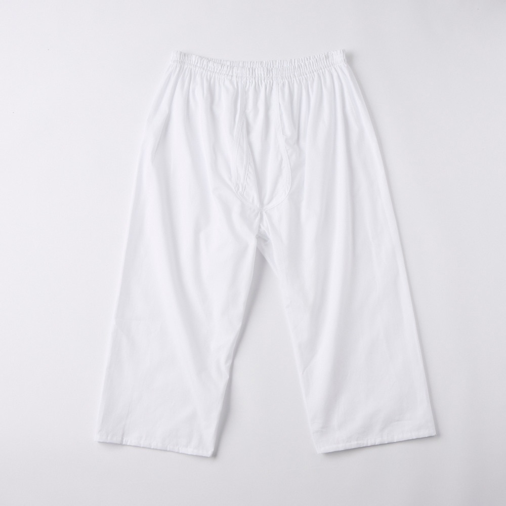 グンゼ 快適工房 布帛ロングパンツ前あき 快適工房 KQ1101 メンズ(WHI1-LL)