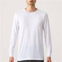 セリアント 9分袖クルーネックシャツ メンズ トップバリュ CELLIANT(セリアント)(シロ-S)