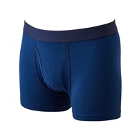 よりどり普通丈ボクサーブリーフ 細ボーダー (前あき) メンズ(コイアオ-S)