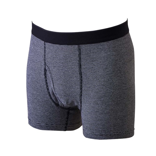 深め丈細ボーダーボクサーブリーフ（前あき） メンズ | イオンスタイル