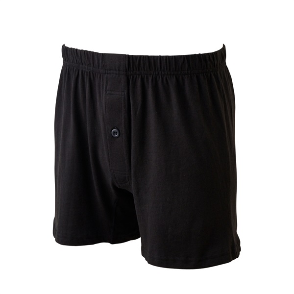 よりどりニットトランクス 無地 メンズ(クロ-2XL)