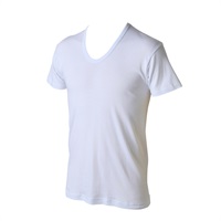 URKOOL ストリートプリント コットン Tシャツ 半袖 Uネック スリムフィット UネックTシャツ | メンズ | 1枚 | SFU-114