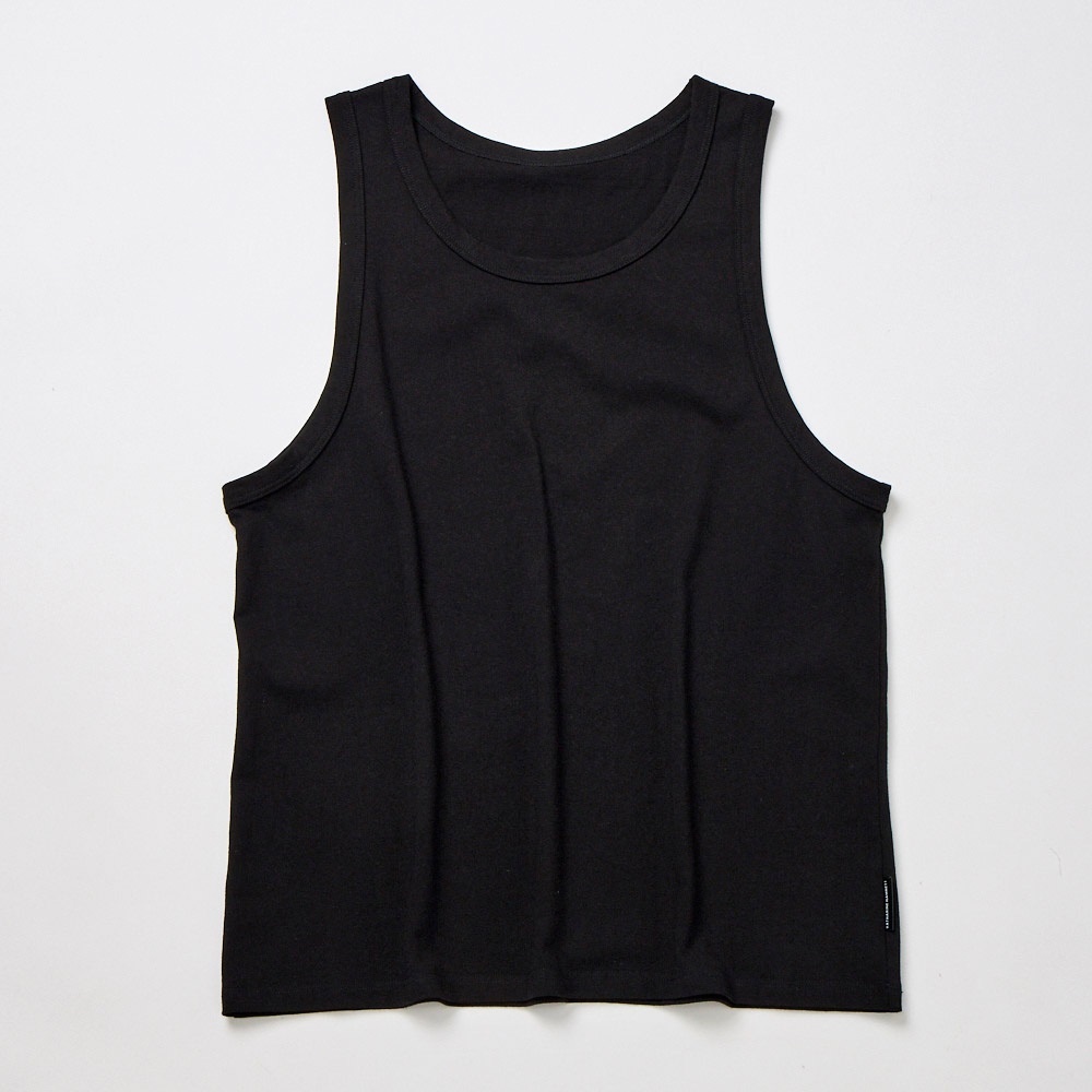 タンクトップ 黒  kmm233 タンクトップ メンズ トップバリュ KATHARINE HAMNETT