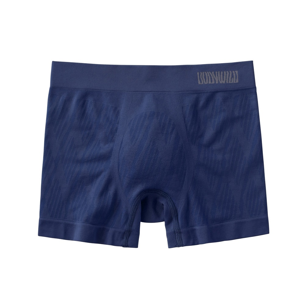 BODY WILD(ボディワイルド) ボクサーパンツ 前とじ 3D-BOXER 成型 ダイヤチェック柄 BODYWILD メンズ(コイアオ-L)