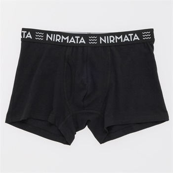 NIRMATA 綿ノーマルボクサーブリーフ メンズ(クロ-M)