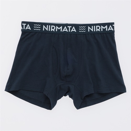 NIRMATA 綿ノーマルボクサーブリーフ メンズ(コイアオ-M)