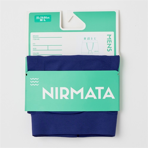 NIRMATA 成型ボクサーブリーフ メンズ(キイロ-M-L)