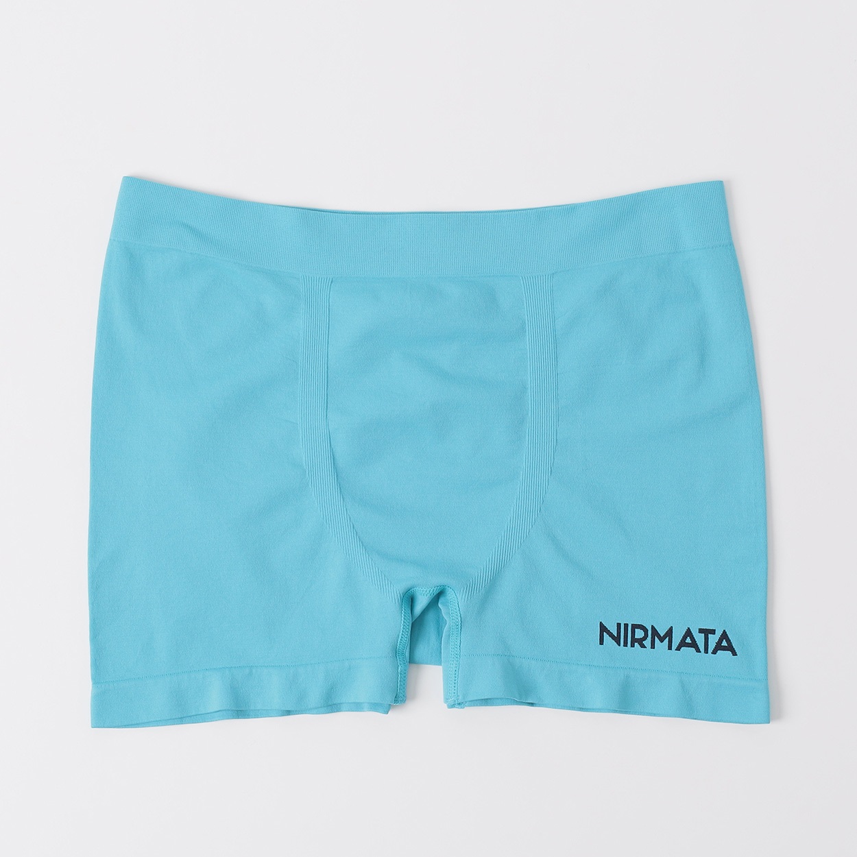 NIRMATA 成型ボクサーブリーフ メンズ(ウスアオ-M-L)