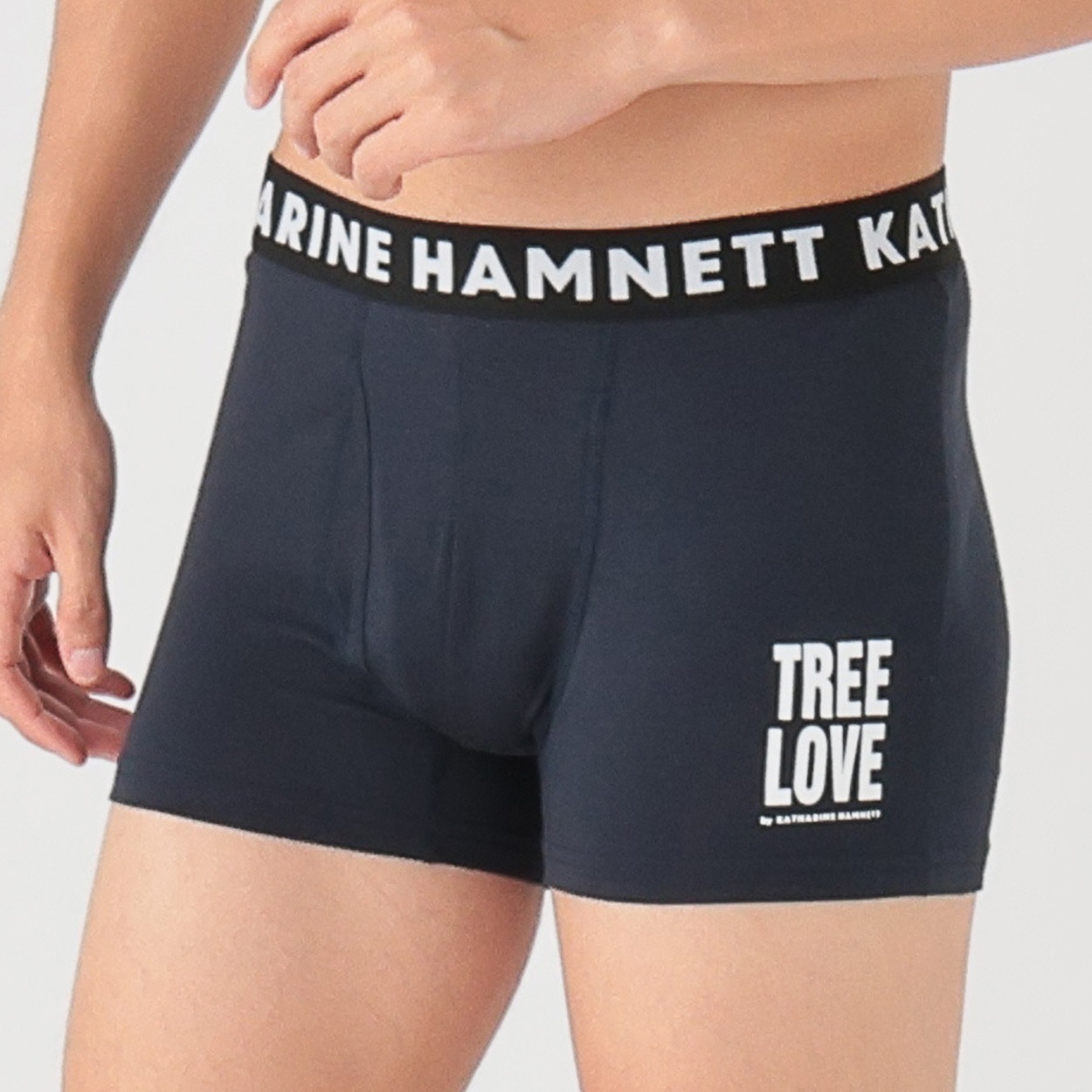 SAVING THE PLANET by KATHARINE HAMNETT 前あきボクサーブリーフ メンズ(コイアオ-L)