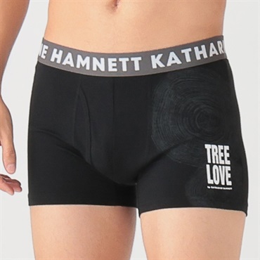 SAVING THE PLANET by KATHARINE HAMNETT ノーマル木調前あきボクサーブリーフ メンズ