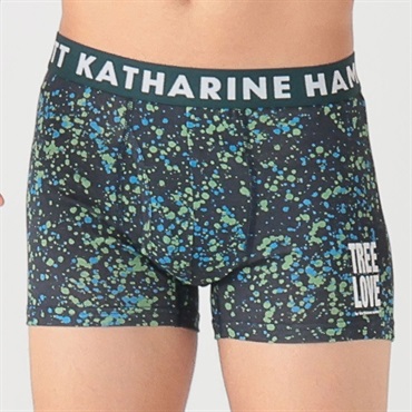 SAVING THE PLANET by KATHARINE HAMNETT ノーマル総柄前あきボクサーブリーフ メンズ