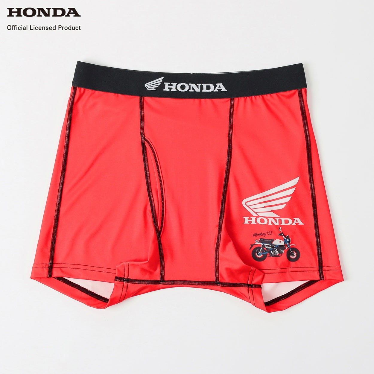 Honda Monkeyパネル柄ボクサーブリーフ(前あき） メンズ